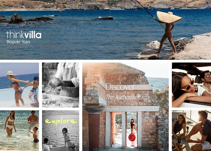 Blue Zone Villa, A Seaview Sanctuary With Pool, By Thinkvilla * Chania (Crete)