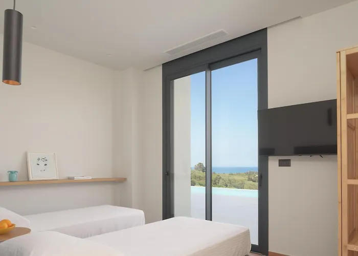 Blue Zone Villa, A Seaview Sanctuary With Pool, By Thinkvilla Willa Chania (Crete)