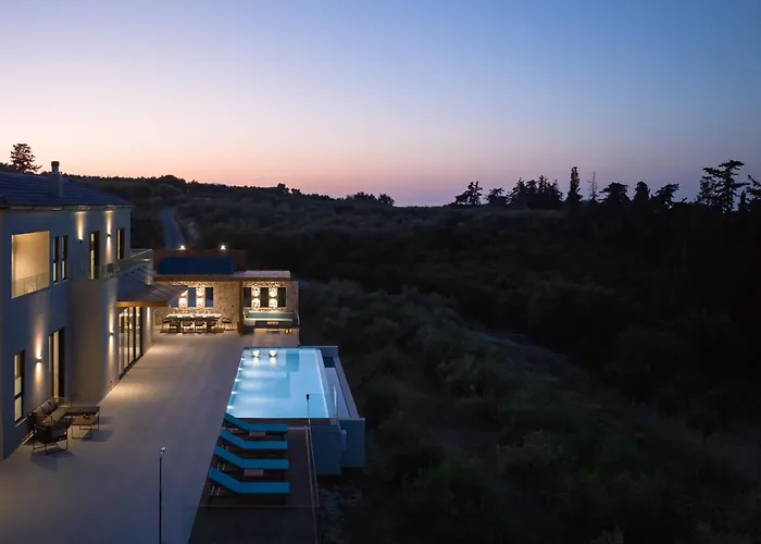 Blue Zone Villa, A Seaview Sanctuary With Pool, By Thinkvilla * La Canea