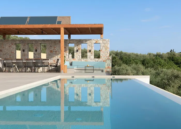Blue Zone Villa, A Seaview Sanctuary With Pool, By Thinkvilla * La Canea